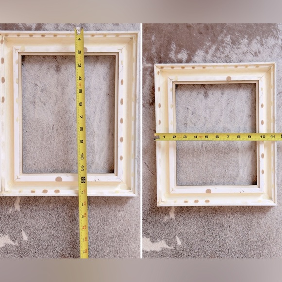 VINTAGE Shabby Chic Gold Empty Frame 11”x14” Opening 8”x10” - Picture 10 of 16